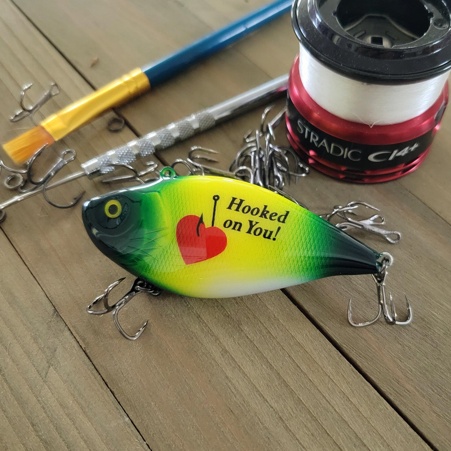 Anniversary Fishing Lures from the Heart