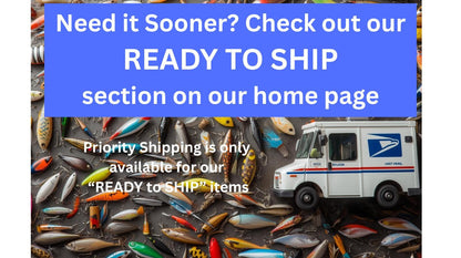 Personalized Retirement Fishing Lure: Hand-Airbrushed Freshwater Gift