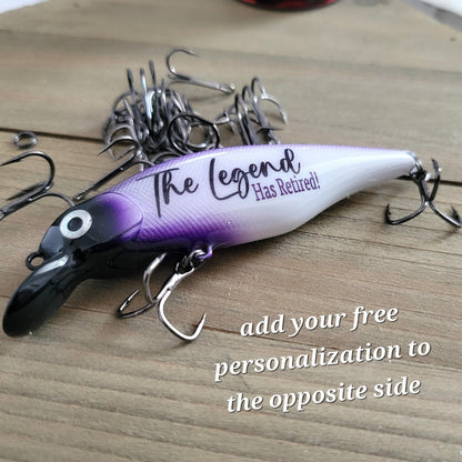 Retirement Fishing Lure: The Legend Has Retired