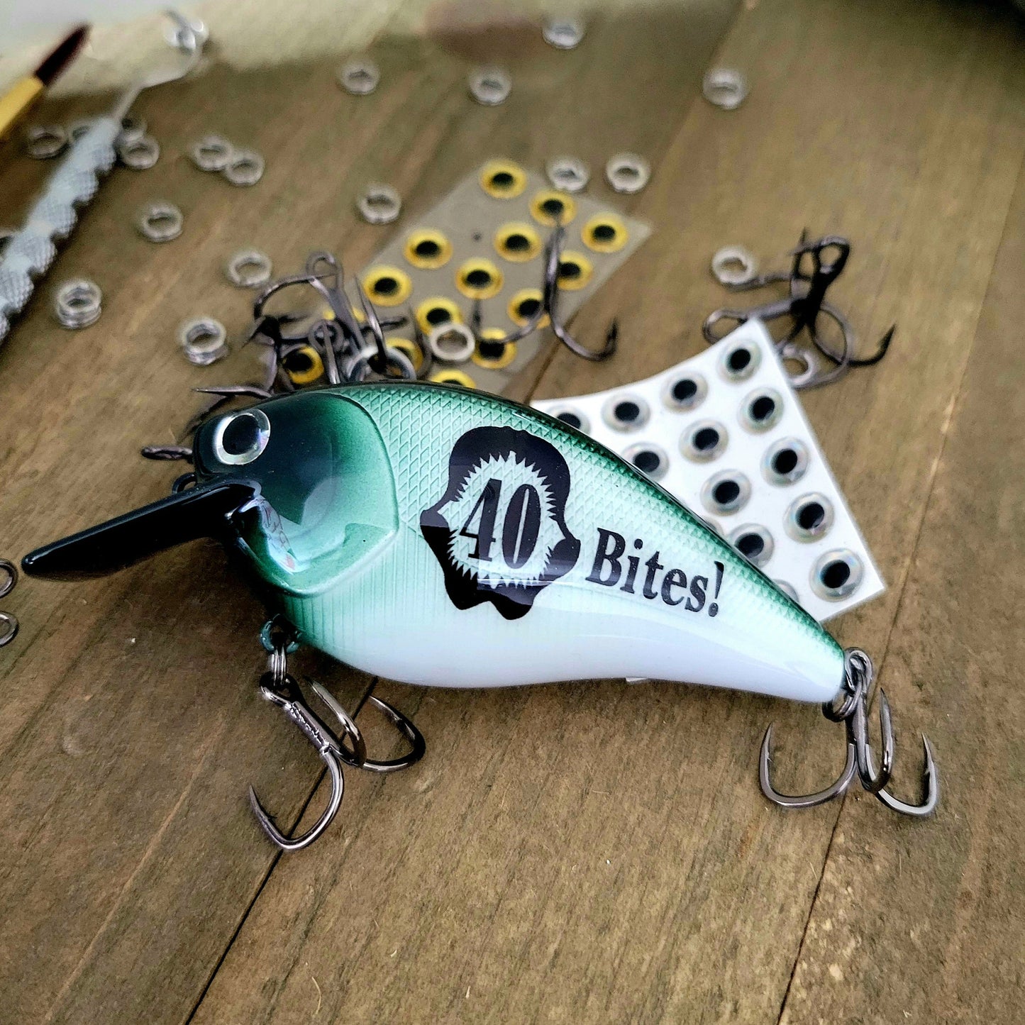 Personalized Fishing Lure: Handcrafted Birthday Gift for Fisherman