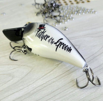 Father of the Bride Fishing Lure – Personalized Wedding Gift