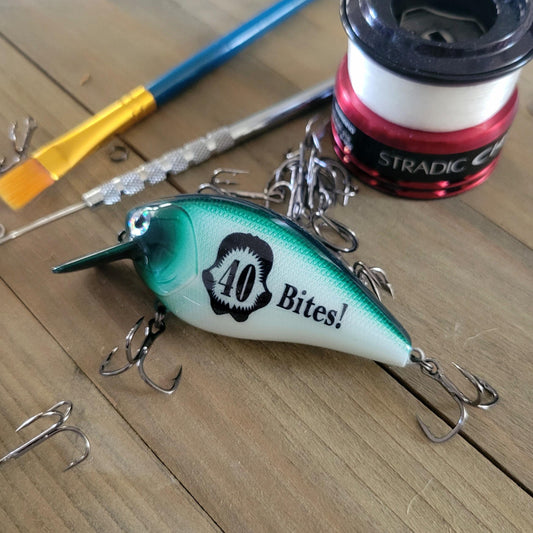 Personalized Fishing Lure: Handcrafted Birthday Gift for Fisherman