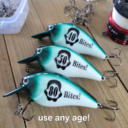 Personalized Fishing Lure: Handcrafted Birthday Gift for Fisherman