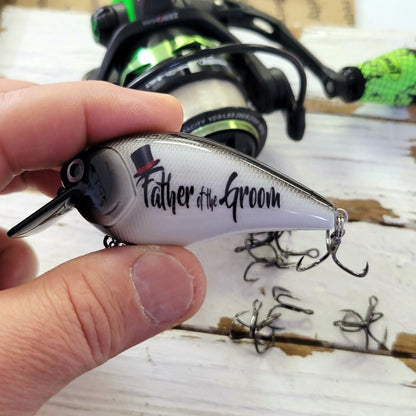 Father of the Bride Fishing Lure – Personalized Wedding Gift