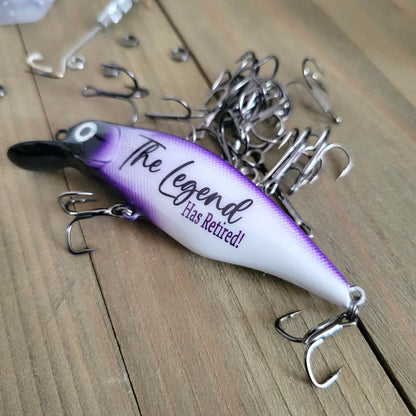 Retirement Fishing Lure: The Legend Has Retired