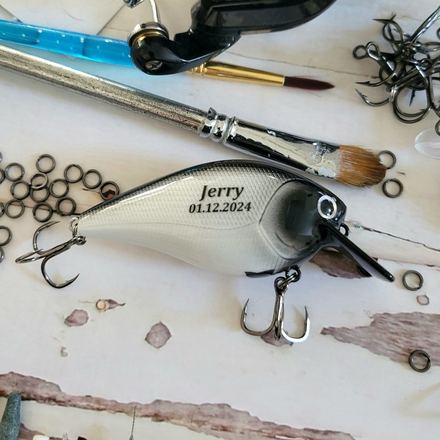 Best Man Fishing Lure – Personalized Groomsman Gift, Handcrafted on Cape Cod