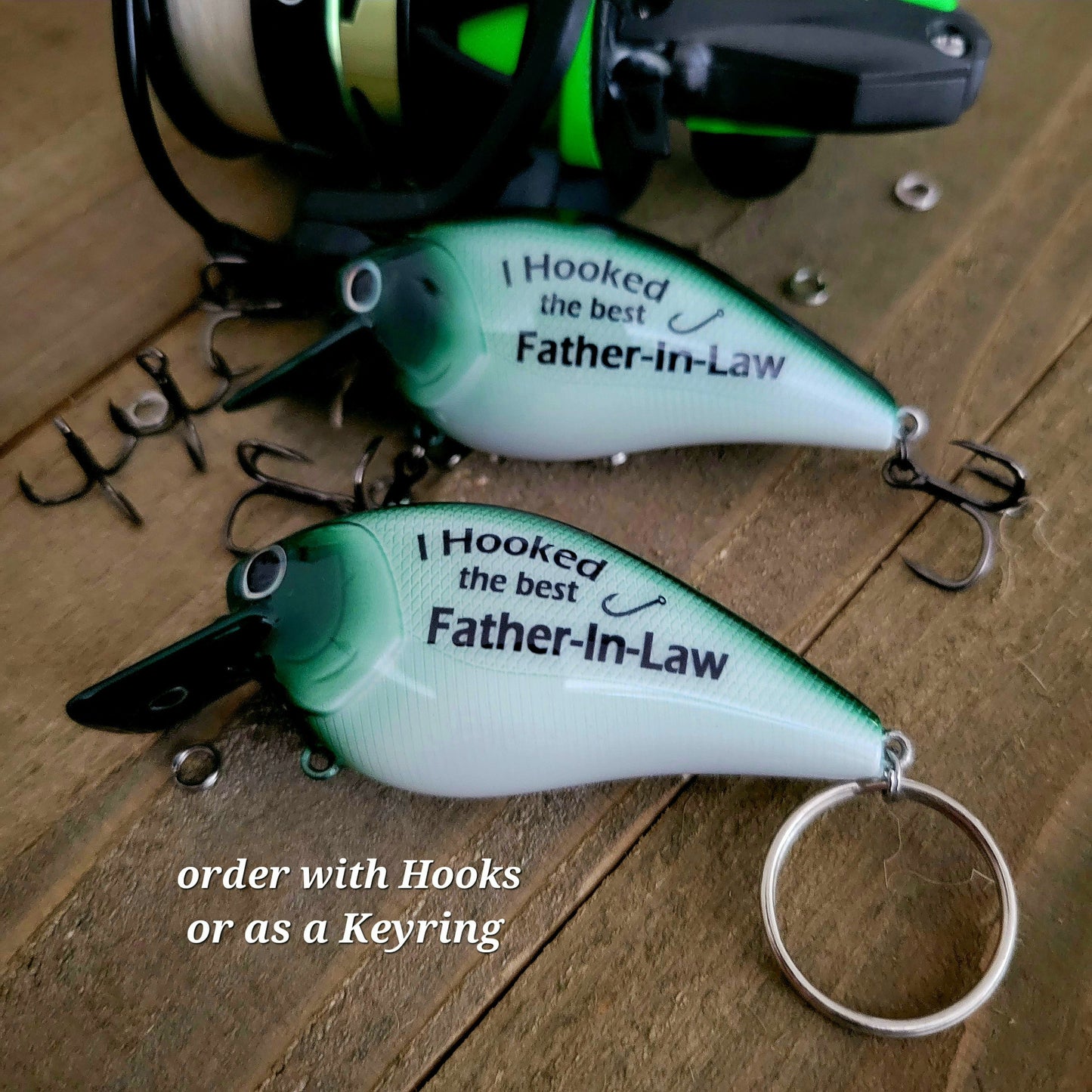 Father-in-Law Fishing Lure – Personalized Wedding Gift