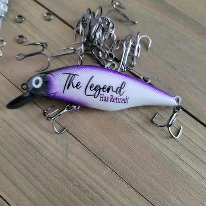 Retirement Fishing Lure: The Legend Has Retired