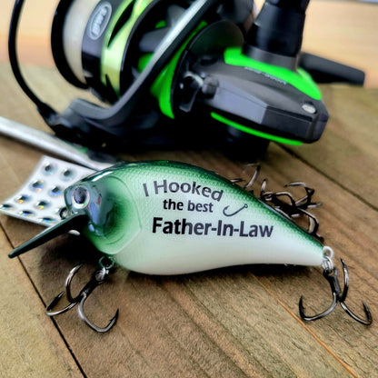 Father-in-Law Fishing Lure – Personalized Wedding Gift
