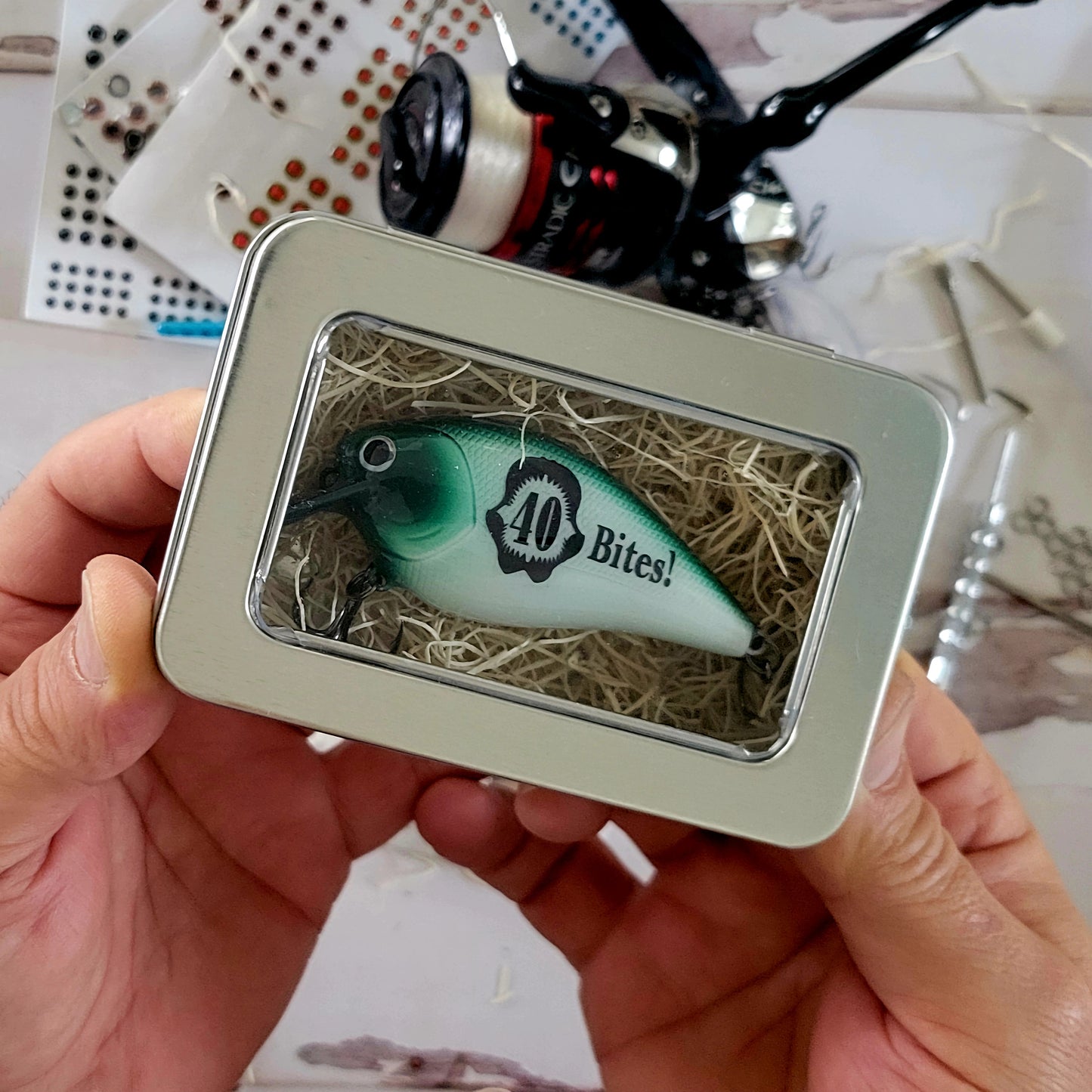 Personalized Fishing Lure: Handcrafted Birthday Gift for Fisherman