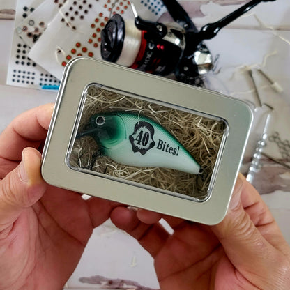 Personalized Fishing Lure: Handcrafted Birthday Gift for Fisherman