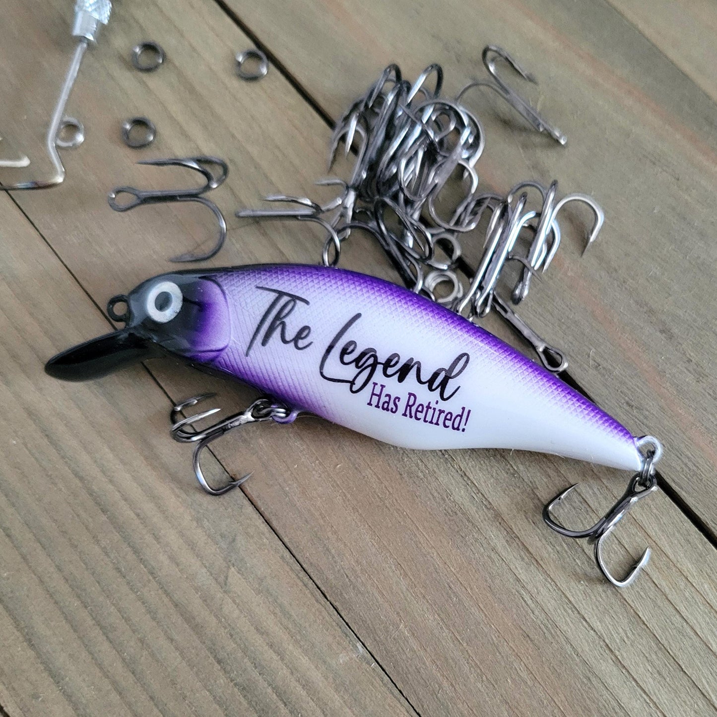 Retirement Fishing Lure: The Legend Has Retired