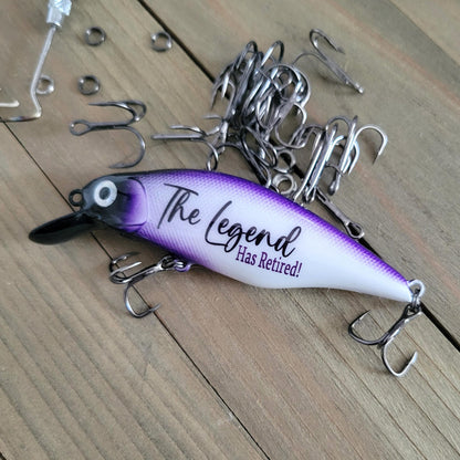 Retirement Fishing Lure: The Legend Has Retired