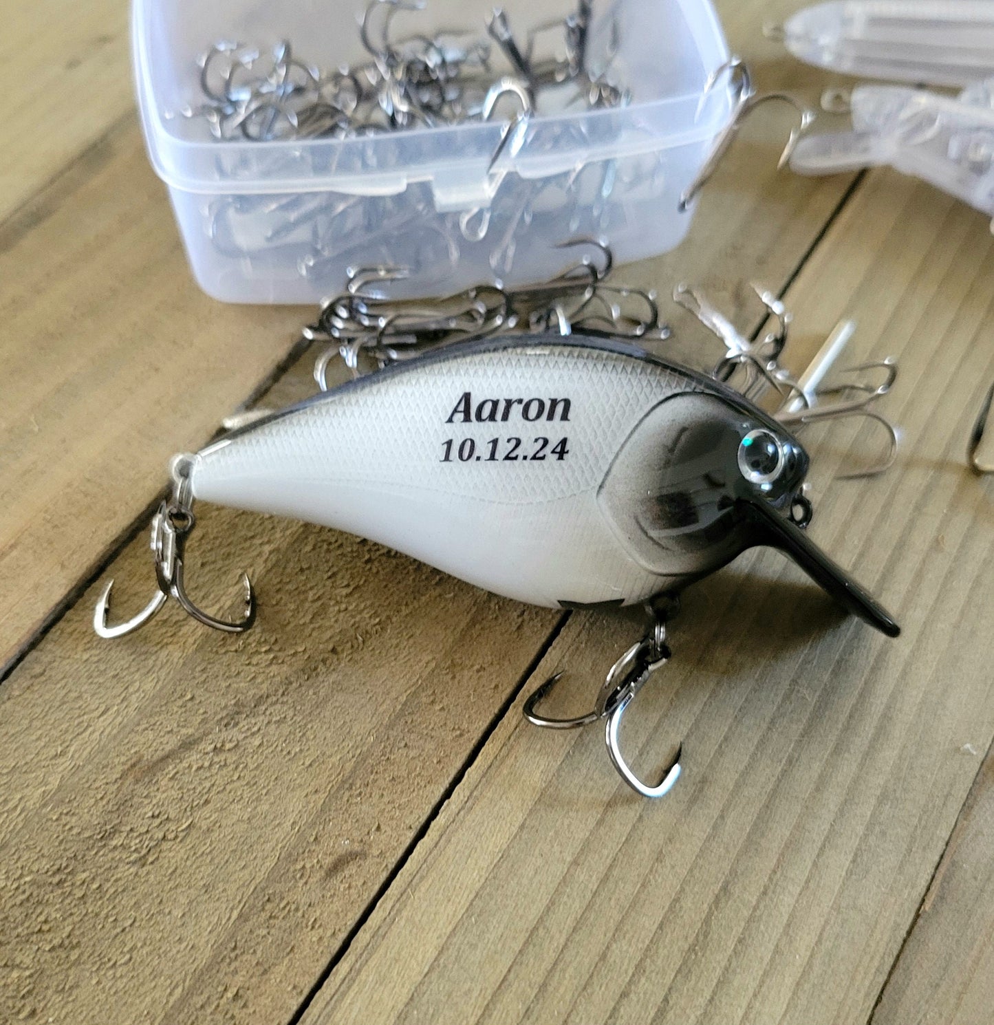 Best Man Fishing Lure – Personalized Groomsman Gift, Handcrafted on Cape Cod
